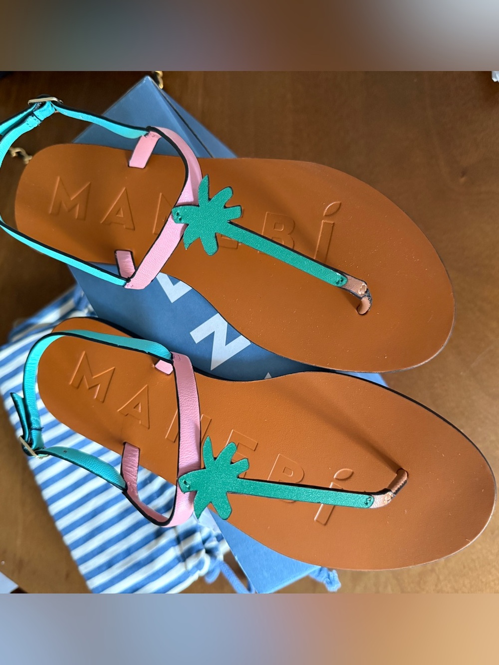 Manebi Canyon Palm Tree Sandals